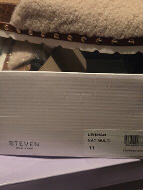 Steven Faux Fur Clogs